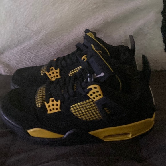 Air Jordans andblack and yellow